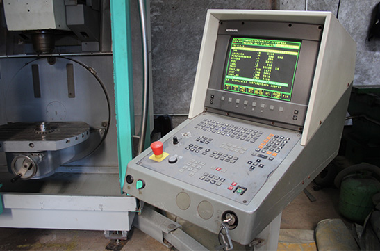Panel de control CNC